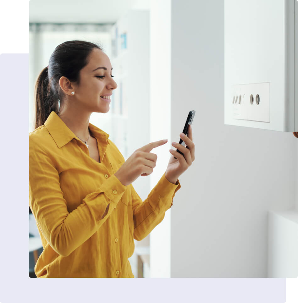 woman-happy-with-boiler