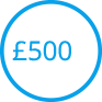 £500