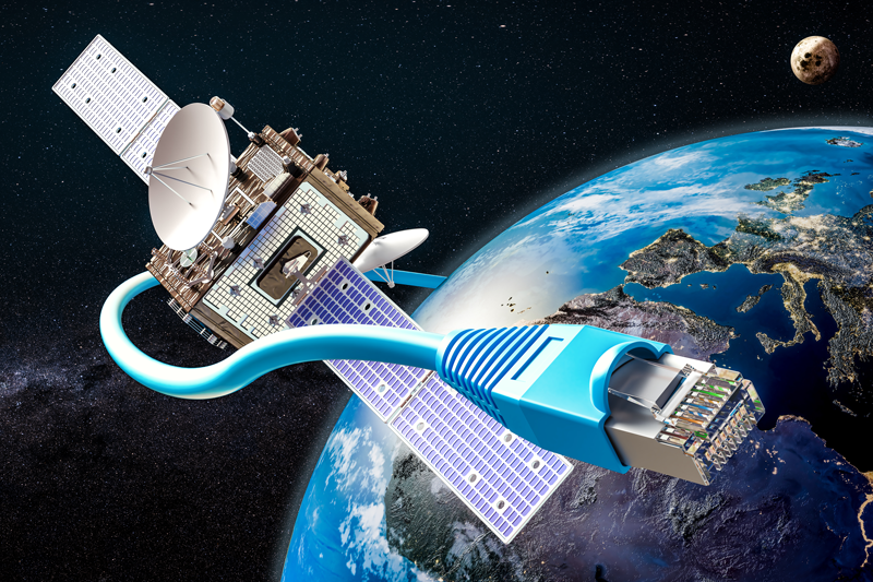 Los primeros avances de Starlink, el internet satelital.