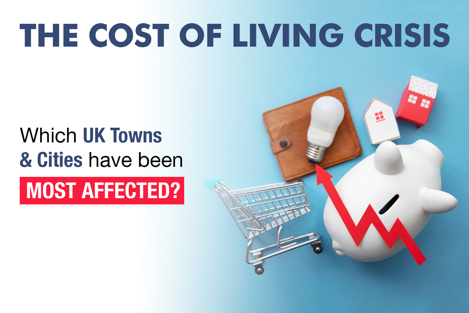 The Cost of Living Crisis: Which UK Towns and Cities have been most affected?